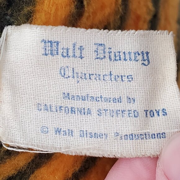 RARE 1970s Original Tigger Jumbo 21" Plush |California Stuffed Toys Disney Vtg - Picture 4 of 12